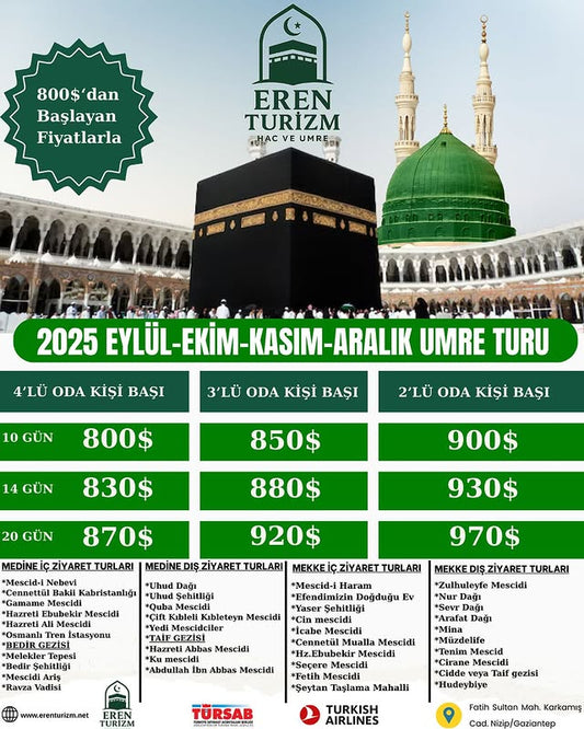 FİYATLARIMIZ